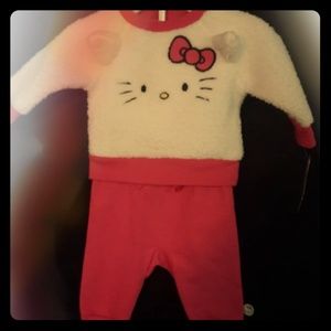Hello Kitty NWT two piece outfit